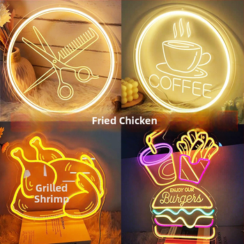 Neona reljēfa sienas zīme check-in, pielāgojama, zīmols Chimei