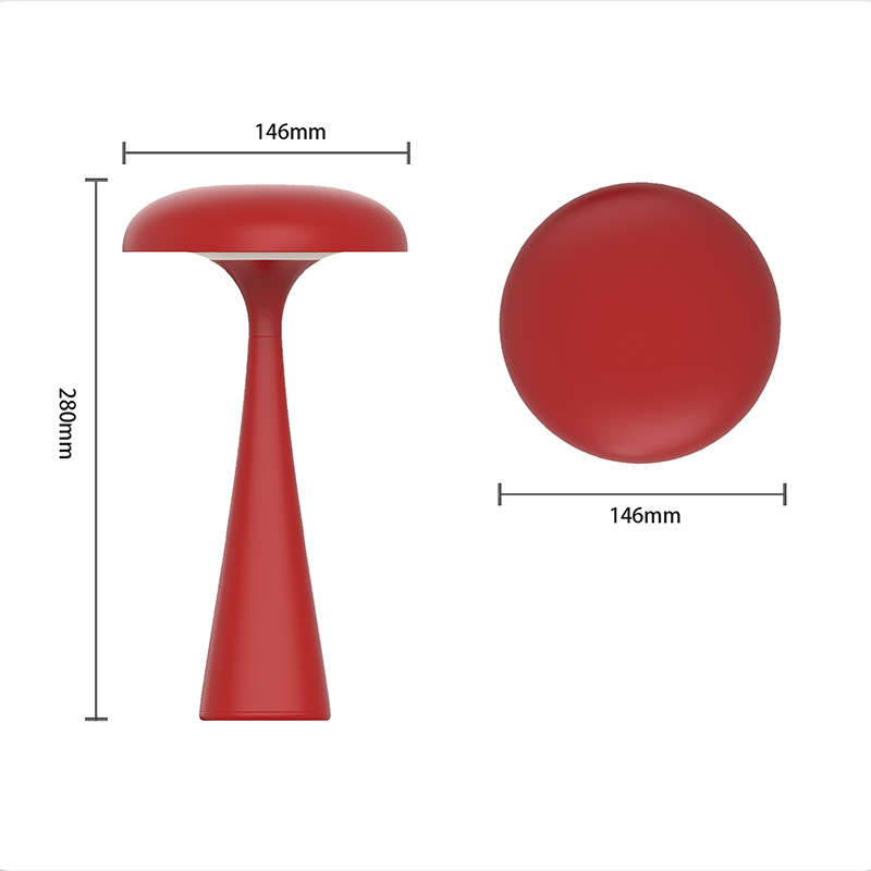 Radoša galda lampa medūzas-sēnes formā, modelis Jx27, plastmasas lampas turētājs, spriegums ≤ 36 V, nakts gaisma, ambients gaisma