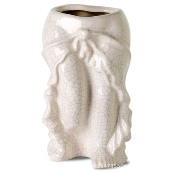 Vază ceramică în stil nordic pentru decor acasă și la birou