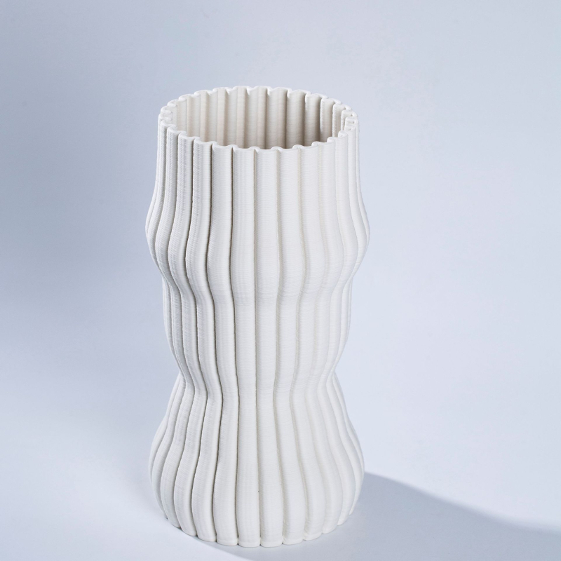 Vază din porțelan, design origami 3D, decor în stil chinezesc, ambalare individuală în pungă PP