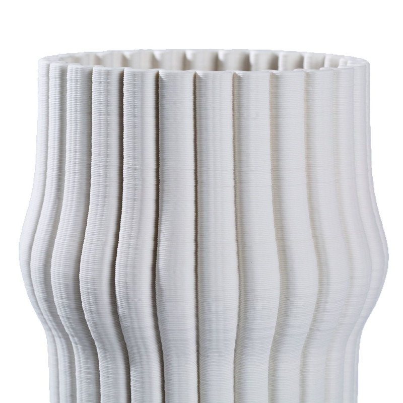 Vază din porțelan, design origami 3D, decor în stil chinezesc, ambalare individuală în pungă PP