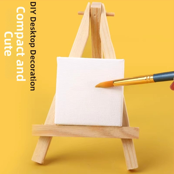 Eļļas gleznojuma rāmis un paliktnis bērniem — DIY audekls praksei gleznošanā