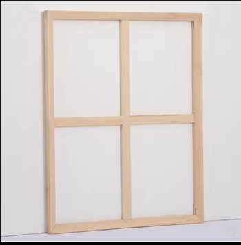 Eļļas gleznu rāmja iekšējā josla, priedes koks, kvadrāta forma, Tian Huang Painting Material, Mākslas piederumi