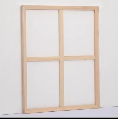 Eļļas gleznu rāmja iekšējā josla, priedes koks, kvadrāta forma, Tian Huang Painting Material, Mākslas piederumi