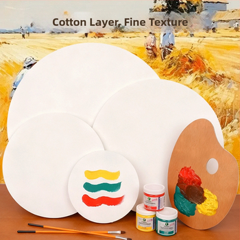 Eļļas gleznu rāmis – apaļš/ovāls/speciāla forma; kokvilnas audekls; zīmols Straw; sērija: eļļas gleznu rāmis