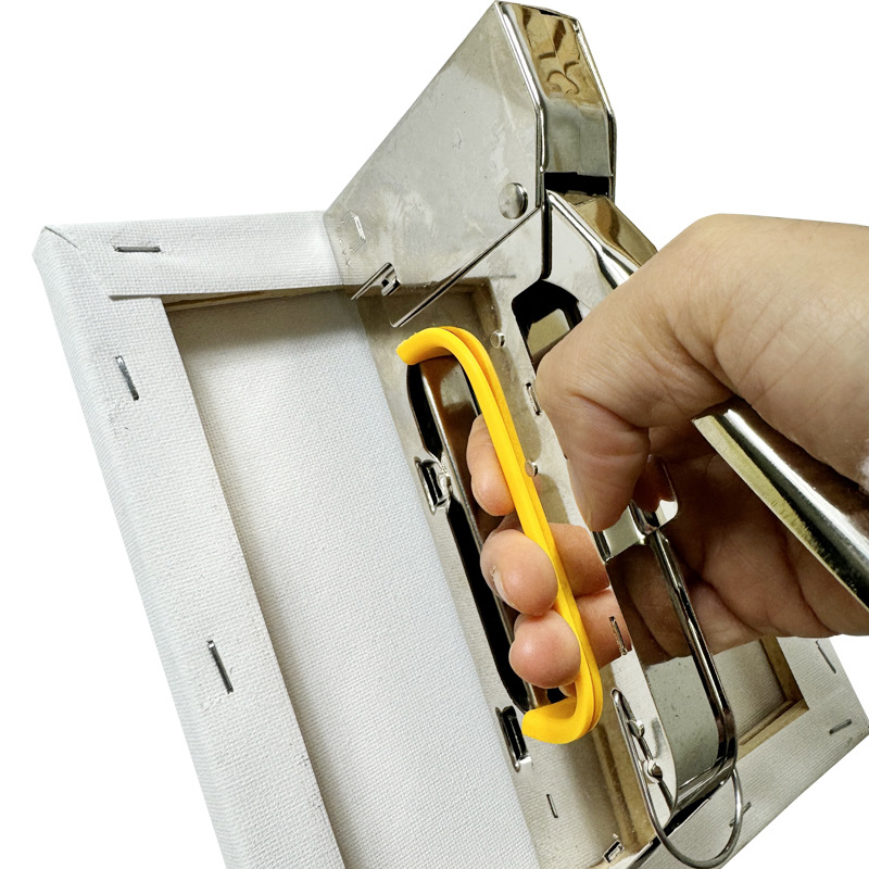 Audekla spriegšanas instruments eļļas gleznu kadram — metāla konstrukcija; zīmola produkts, eļļas gleznu sērija