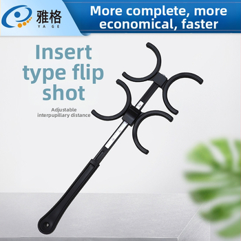 Eye Work Kétoldalú flip tükör, ABS anyag, plug-in visszafordítható keret, állítható IPD