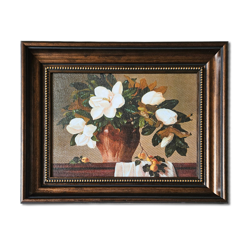 Rėmas – derva, injekcinis liejimas, prisitaikantis, Europos stiliaus retro dizainas; svetainė, miegamasis, studija, įėjimas