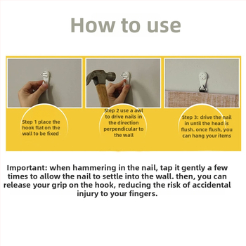 43 vnt nematomi plastiniai kabliukai nuotraukų rėmams ir paveikslams (40 kabliukų + 3 įrankiai)