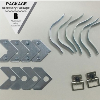 Metalo rėmo kampinis tvirtinimas – L formos fiksuotas kampinis elementas, štampuotas, pritaikomas, kabliukas jungtys