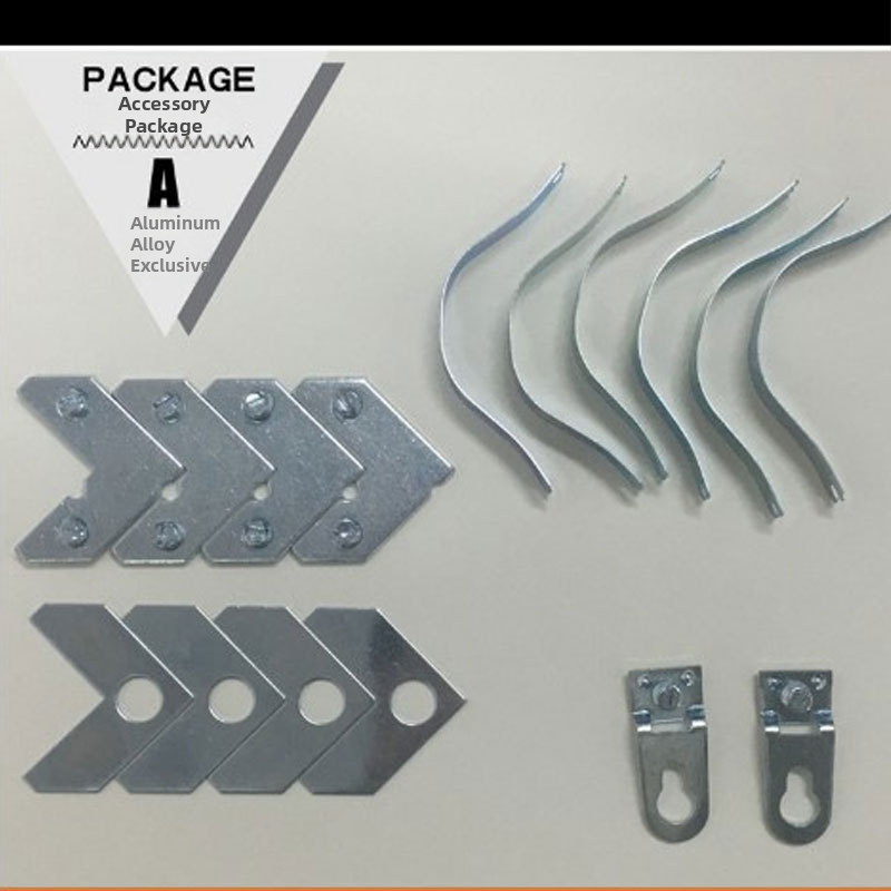 Metalo rėmo kampinis tvirtinimas – L formos fiksuotas kampinis elementas, štampuotas, pritaikomas, kabliukas jungtys