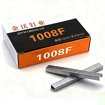 Jinwo rankinis nagų pistoletas U formos nagams, metalinė konstrukcija, dėžutėje 2200 nagų, šiuolaikiškas minimalistinis dizainas