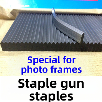 Nuotraukų rėmo galinės plokštės vinys, meliono sėklos formos, metalas, šiuolaikinis minimalistinis stilius, priedai