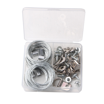 Le Xuan 57 részes fémből készült fotókeret falra akasztó kiegészítő készlet, préselt gyártás, csavarokkal