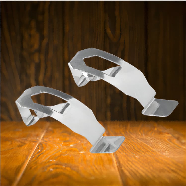 Keret nélküli fém hátlap fényképtartóhoz, rugós klipekkel rögzítés, Deheng márka, stancolás technika, nappali dekoráció