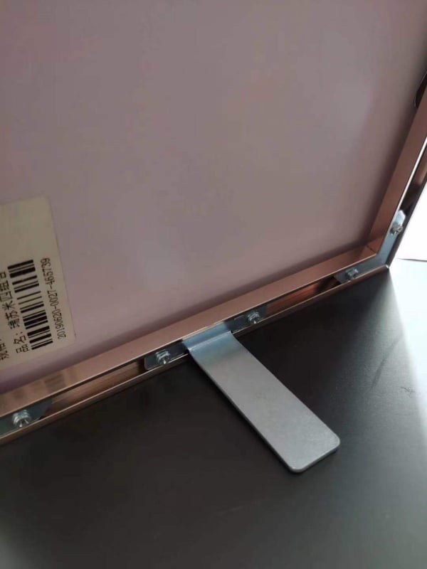 Stalak za fotografiju za stol, metalni nosač, moderni minimalistički stil, za dnevni boravak