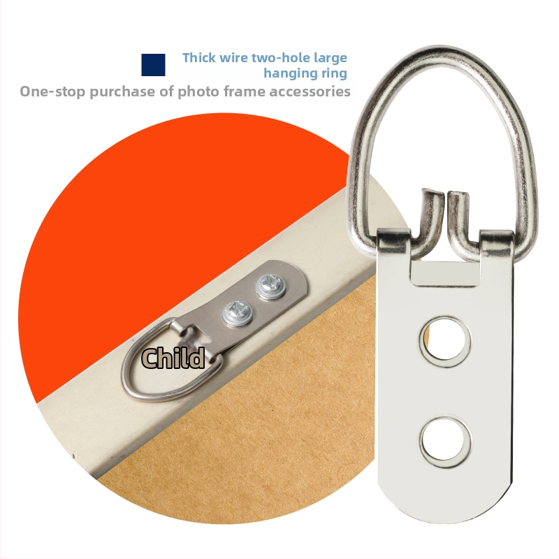 Pakabinamas žiedas rėmui | Metalas, elektroplatinimas, pritaikomas, Teddy prekinis ženklas