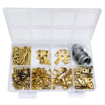 Deheng Geležies nuotraukų rėmo priedai – štampuoti vinys, rinkinys moderniam minimalistiniam stiliui