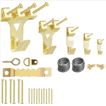 Deheng Geležies nuotraukų rėmo priedai – štampuoti vinys, rinkinys moderniam minimalistiniam stiliui