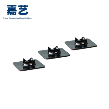 Metalinė galinė plokštelė nuotraukų rėmui su kaspino sagtimi, įspausta, pritaikoma, šiuolaikiškas paprastas stilius, tinka svetainei ir kitiems kambariams