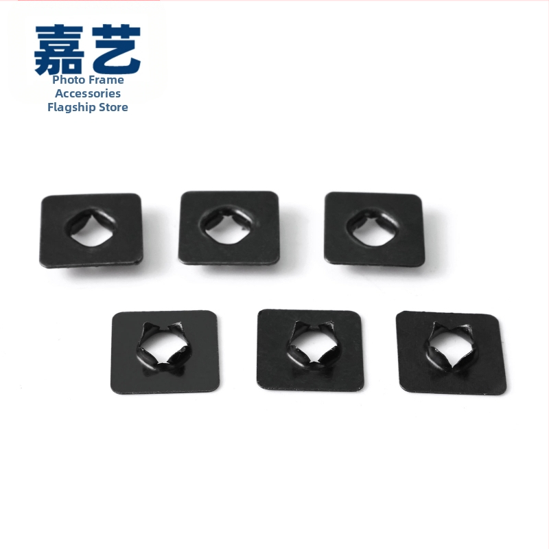 Metalinė galinė plokštelė nuotraukų rėmui su kaspino sagtimi, įspausta, pritaikoma, šiuolaikiškas paprastas stilius, tinka svetainei ir kitiems kambariams