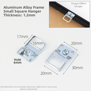 Kovový háčik na rámy fotiek – moderný minimalistický štýl, do obývačky, príslušenstvo