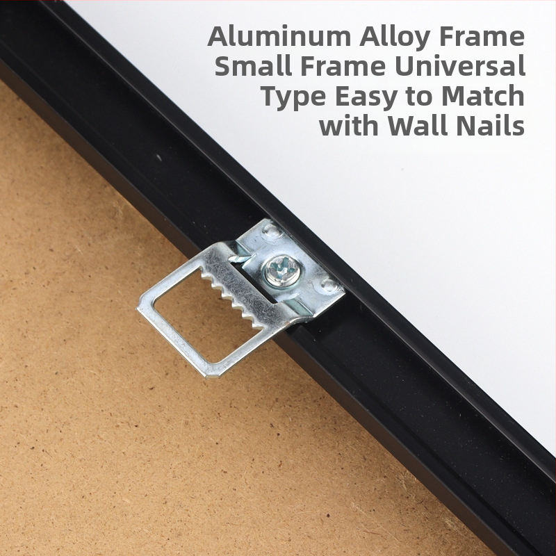 Kovový háčik na rámy fotiek – moderný minimalistický štýl, do obývačky, príslušenstvo