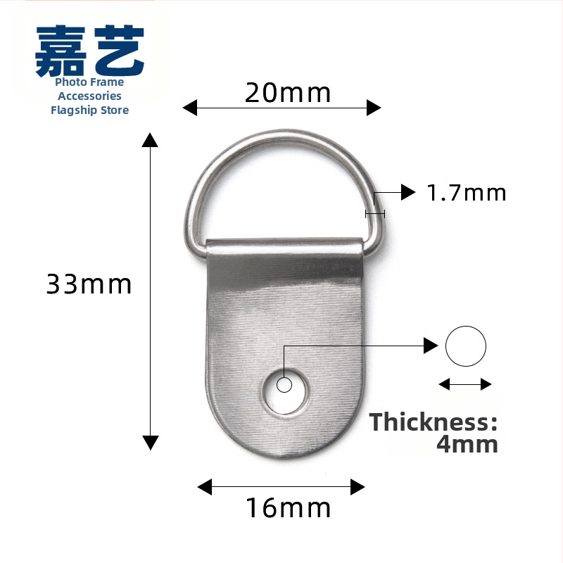 Taisheng metalinis kilpa užpakalinei plokštei paveikslo kabinimui svetainėje — elektroplatinta, pritaikoma