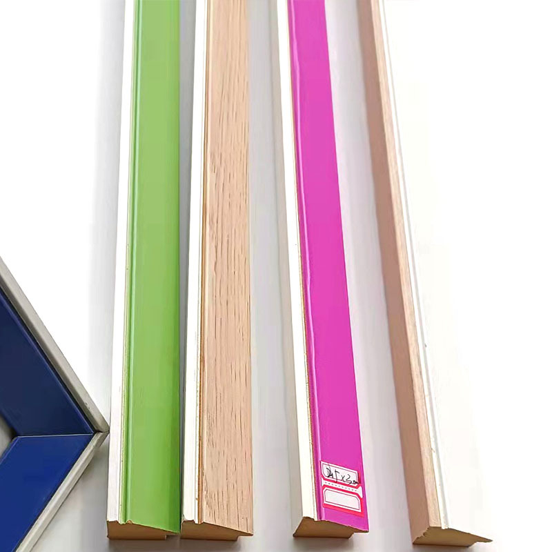 MDF keretcsík fedéssel, testreszabható, Zhuohao márka