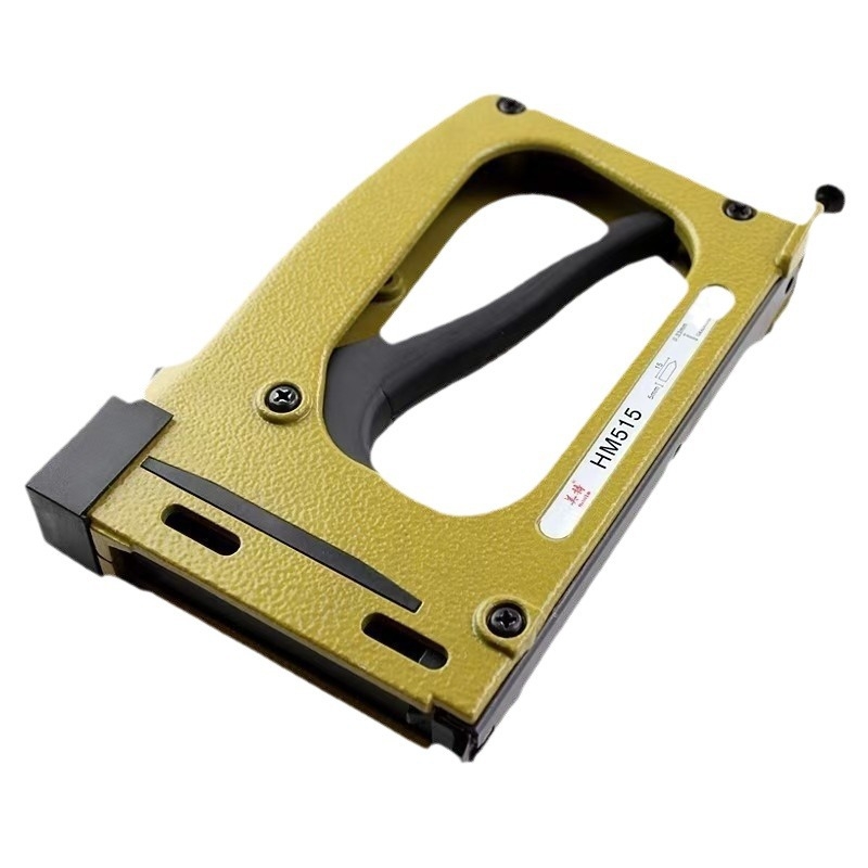 Ručni pištolj za nokte za stražnji panel foto okvira — metalna konstrukcija, otiskivanje, HM515 model, marka Mite (Model HM515; Materijal: Metal; Obrada: Otiskivanje; Tip: Ručni pištolj za nokte)