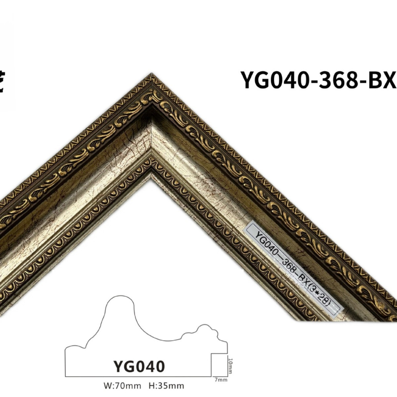 PS pjena okvir za fotografije, otisak, Zhongke Yg040, retro palačkog stila vanjski okvir za uljane slike