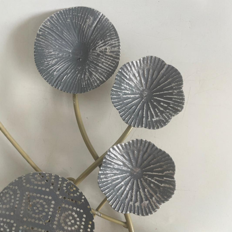 Vario sieninė lemputė su lotoso lapu – zen, minimalistinis dizainerio apšvietimas svetainei, valgomajam ir miegamajam – naujojo chinoiserie stiliaus