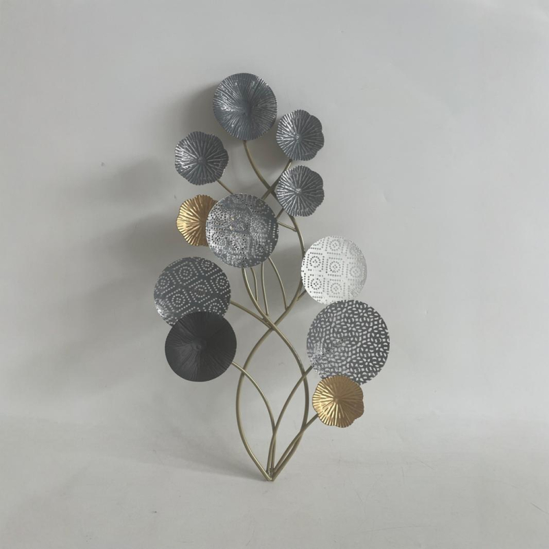 Vario sieninė lemputė su lotoso lapu – zen, minimalistinis dizainerio apšvietimas svetainei, valgomajam ir miegamajam – naujojo chinoiserie stiliaus