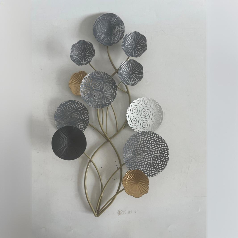 Vario sieninė lemputė su lotoso lapu – zen, minimalistinis dizainerio apšvietimas svetainei, valgomajam ir miegamajam – naujojo chinoiserie stiliaus