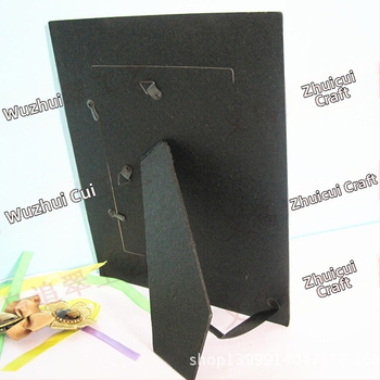 Nuotraukų rėmo galinis panelis iš MDF plokštės su flokavimu velūro tekstūra, Hyhpsyj