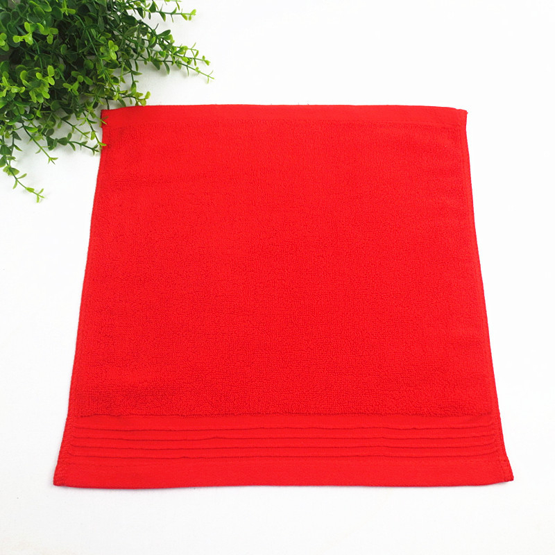 Kvadratna maramica od 100% pamuka, jacquard tkanina, pređa 32S, 50 g, otisnut logo