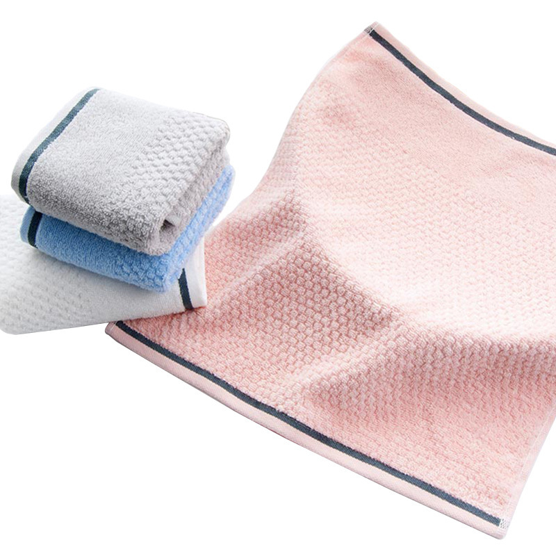 Prosoape din bumbac 100% pentru față și mâini – pătrat moale, pentru adulți și copii, 50 g/m2, absorbție 0–5 s