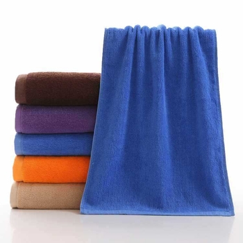 Памучна лицева кърпа, 100d прежда, туфтово производство, хотелска кърпа за баня