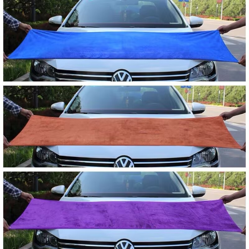 Mikrovlaknena krpa za pranje automobila, deblja i veća, iznimno upijajuća, za unutrašnjost vozila, bez dlačica