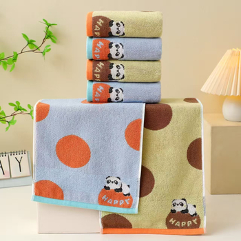 Houcheng марля кърпа за баня и лице, 100-120 г/м², жакардова тъкан, персонализируема