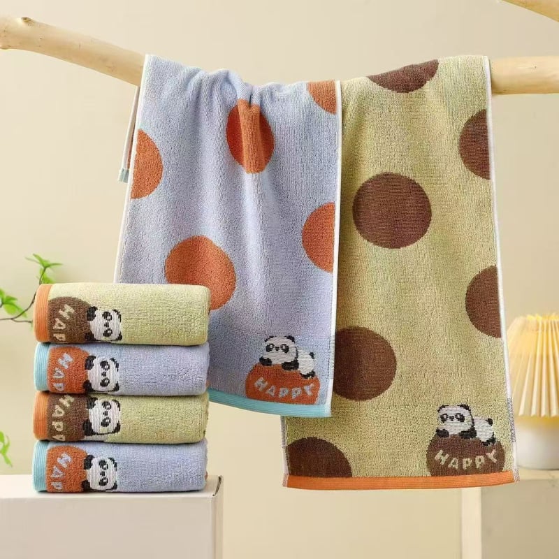 Houcheng марля кърпа за баня и лице, 100-120 г/м², жакардова тъкан, персонализируема