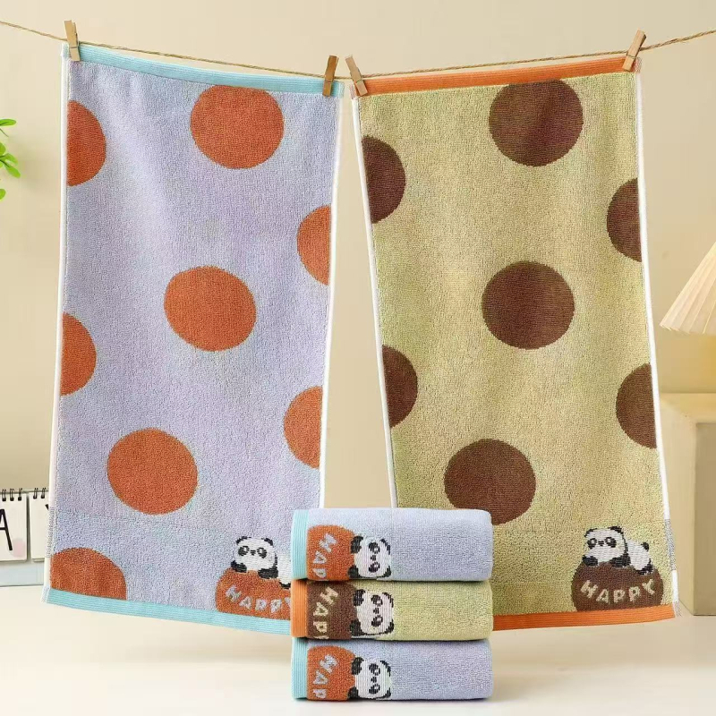 Houcheng марля кърпа за баня и лице, 100-120 г/м², жакардова тъкан, персонализируема