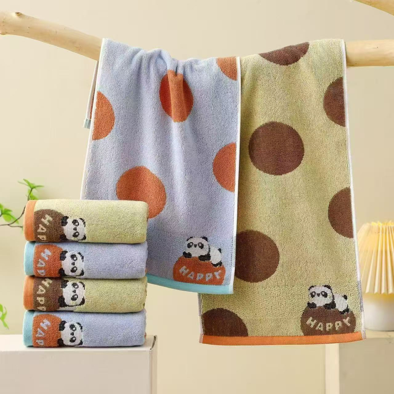 Houcheng марля кърпа за баня и лице, 100-120 г/м², жакардова тъкан, персонализируема