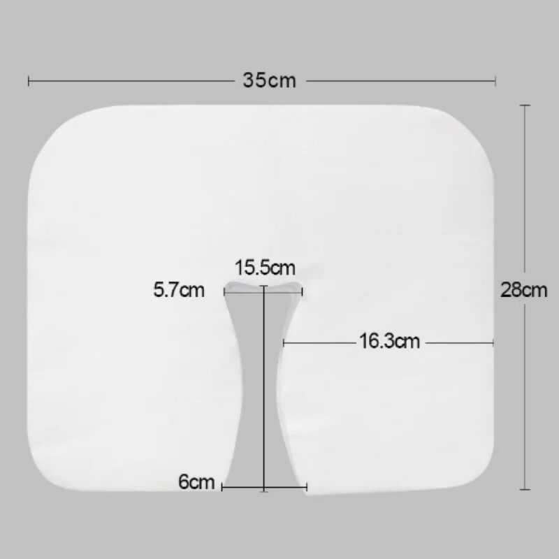 100% medvilnės pagalvės užvalkalas, be logotipo, be pritaikymo