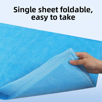 Ühekordne veekindel ja õli-kindel jala vannitoa rätik, mittekootud kangas, puuvillane 99%, 50 g, kohandamine kättesaadav