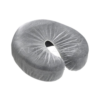 Vienreizējās lietošanas netkanā spilvena pārvalka skaistumkopšanas masāžai pie gultas, eliptiskā forma, 20 gsm, 2400 gb./kaste