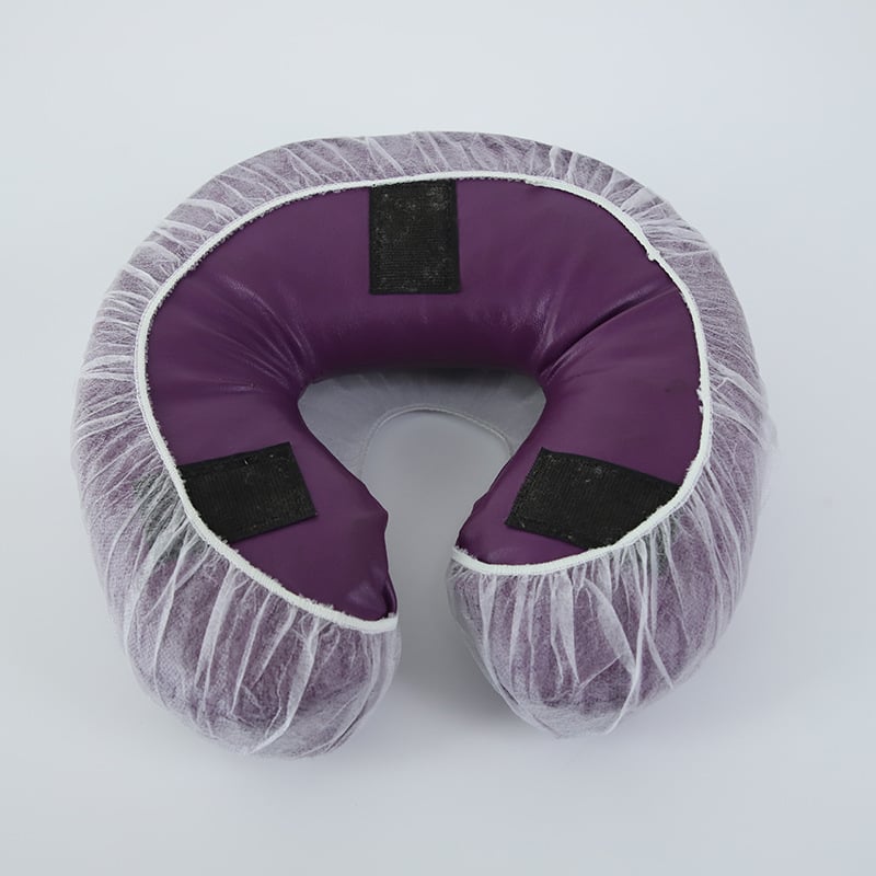 Vienreizējās lietošanas netkanā spilvena pārvalka skaistumkopšanas masāžai pie gultas, eliptiskā forma, 20 gsm, 2400 gb./kaste