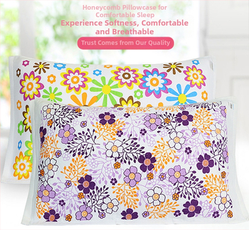 Dviejų sluoksnių marlės pagalvės rankšluostis, 100% medvilnė, minkštas ir odai tinkamas