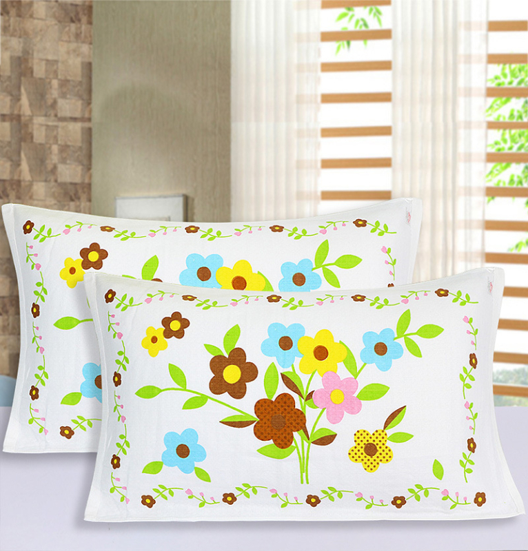 Dviejų sluoksnių marlės pagalvės rankšluostis, 100% medvilnė, minkštas ir odai tinkamas