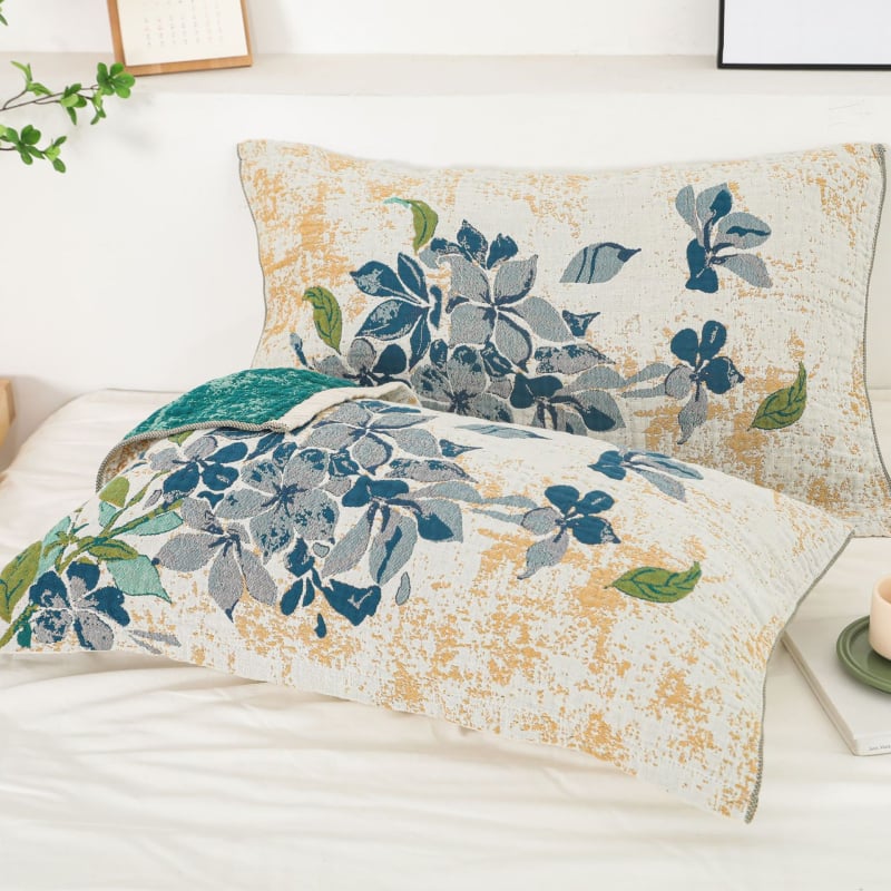 Medvilnės pagalvių užvalkalas – šiaurietiško stiliaus, storintas, visiems sezonams, komplektas dviejų